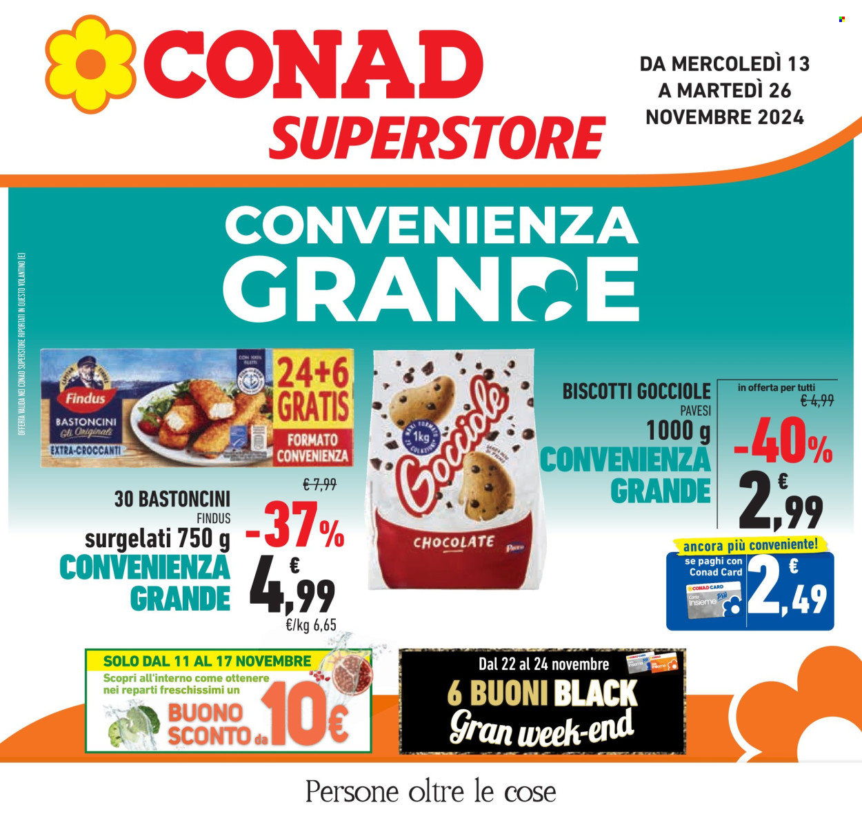 Leták Conad Superstore - 13.11.2024 - 26.11.2024. Strana 1