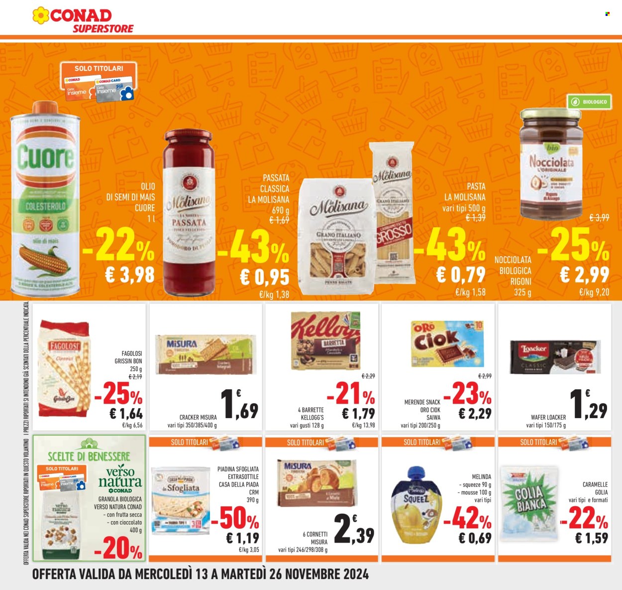 Volantino Conad Superstore - 13/11/2024 - 26/11/2024. Pagina 14
