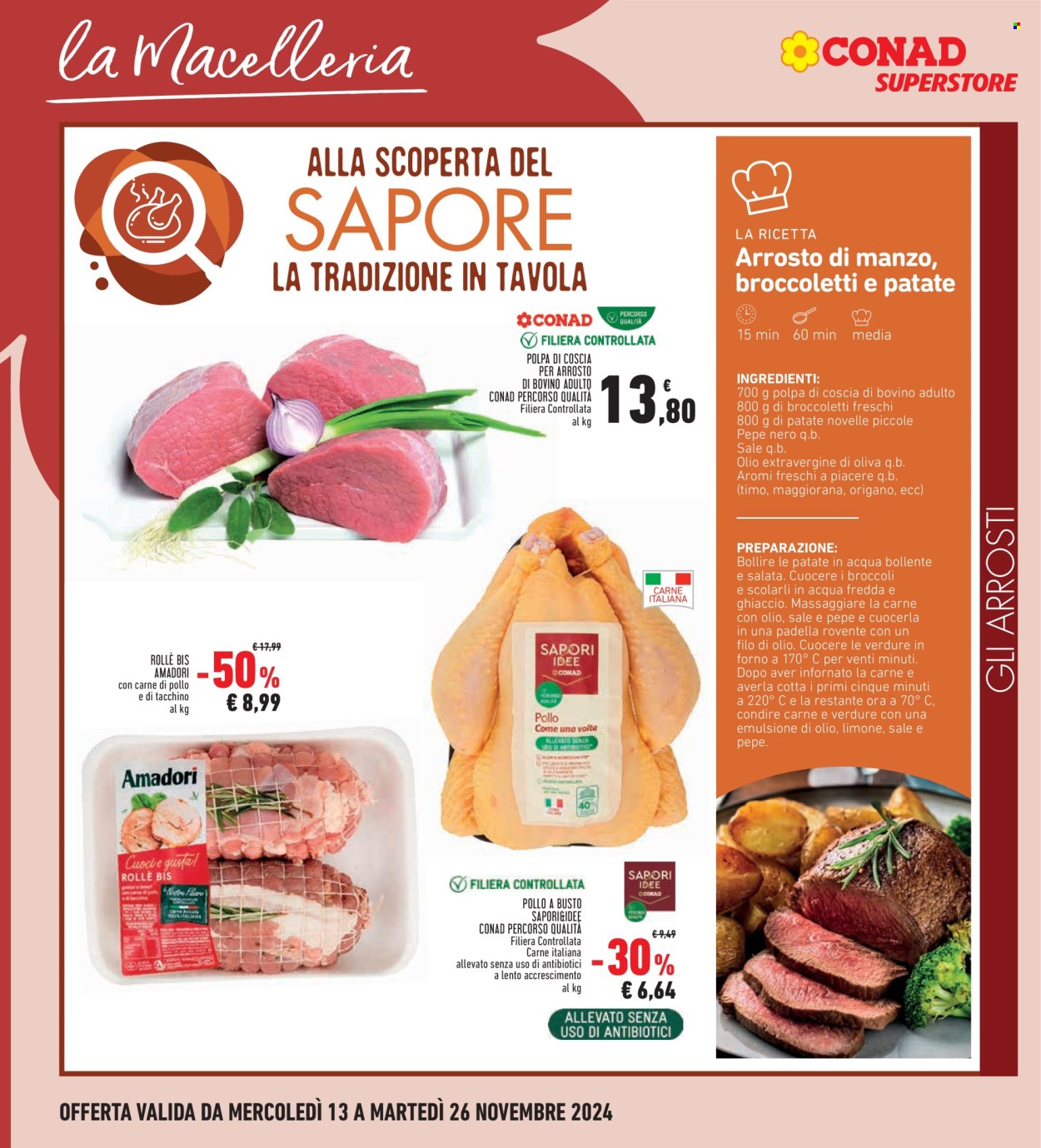Volantino Conad - 13/11/2024 - 26/11/2024. Pagina 16