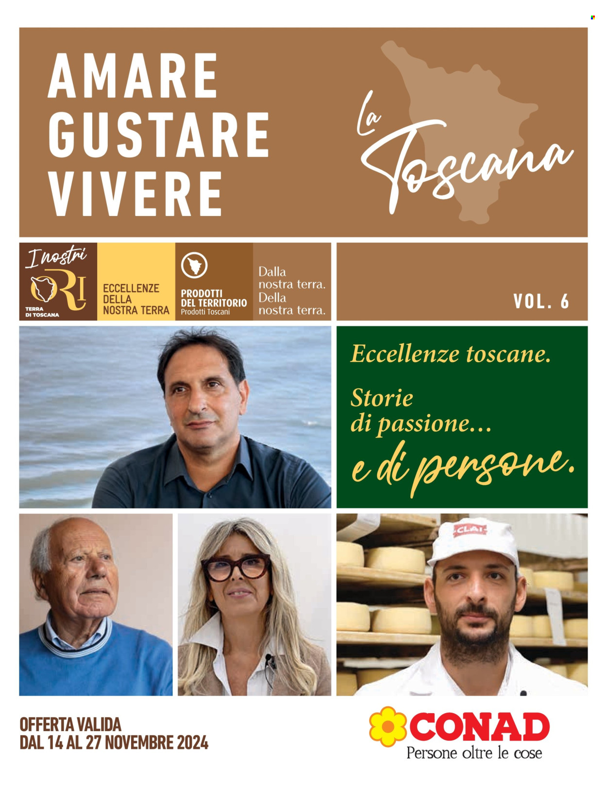 Volantino Conad - 14/11/2024 - 27/11/2024. Pagina 1