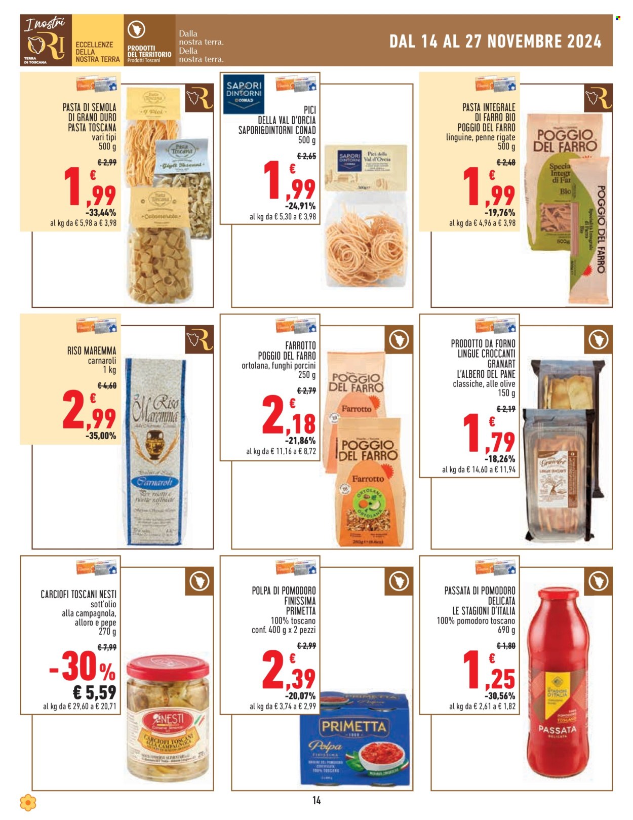Leták Conad - 14.11.2024 - 27.11.2024. Strana 14