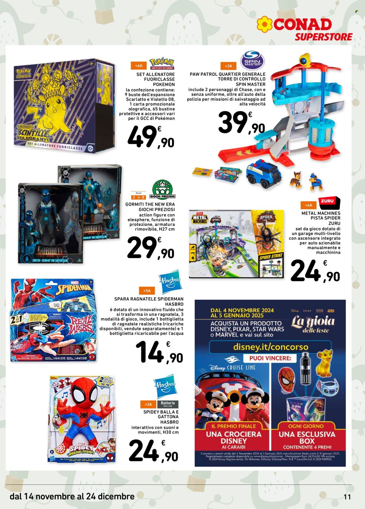 Volantino Conad Superstore - 14/11/2024 - 24/12/2024. Pagina 11
