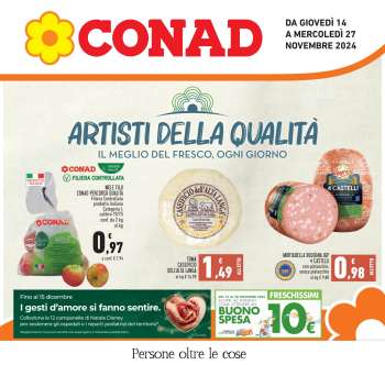 Volantino Conad - 14/11/2024 - 27/11/2024.