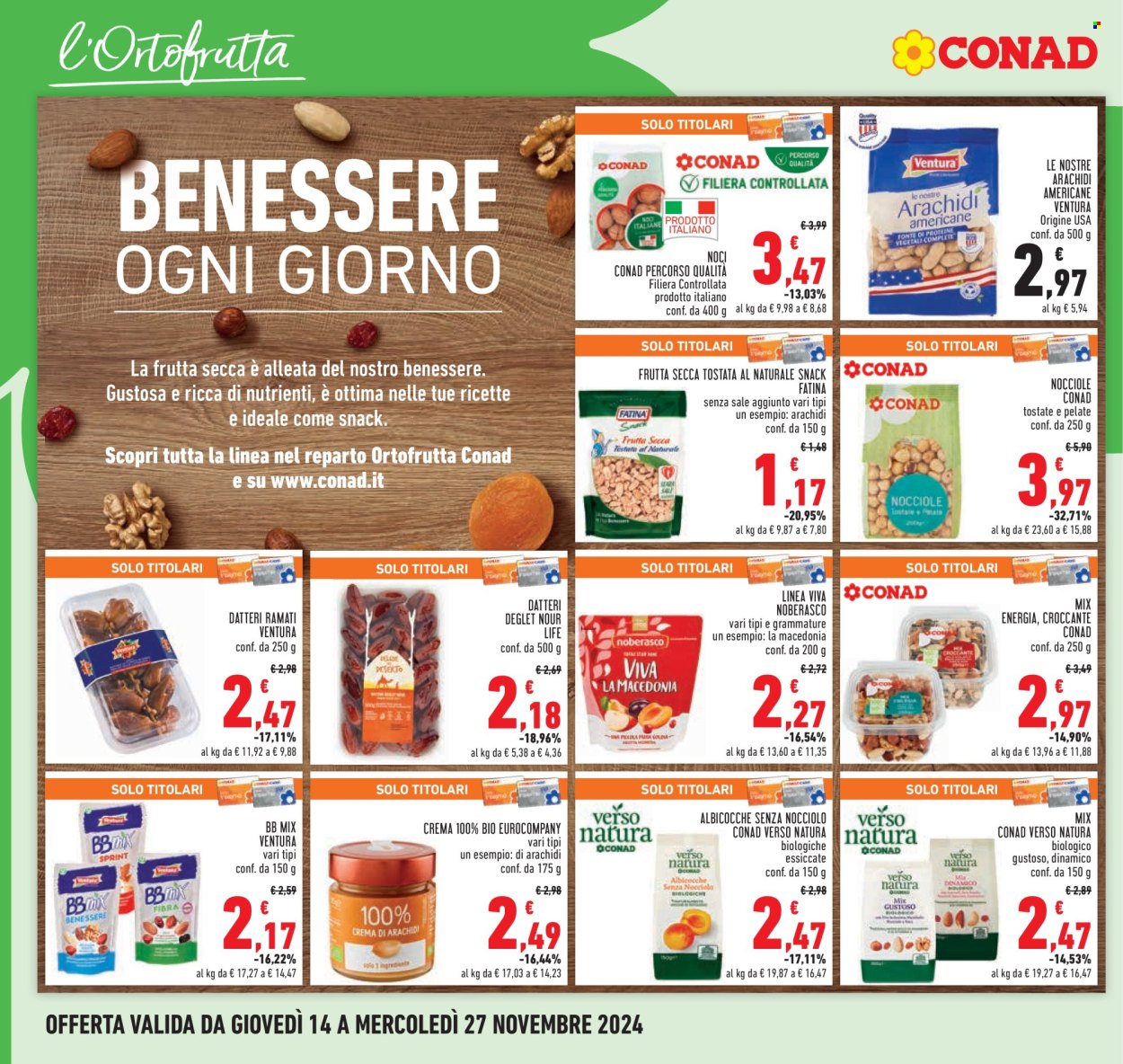 Volantino Conad - 14/11/2024 - 27/11/2024. Pagina 8