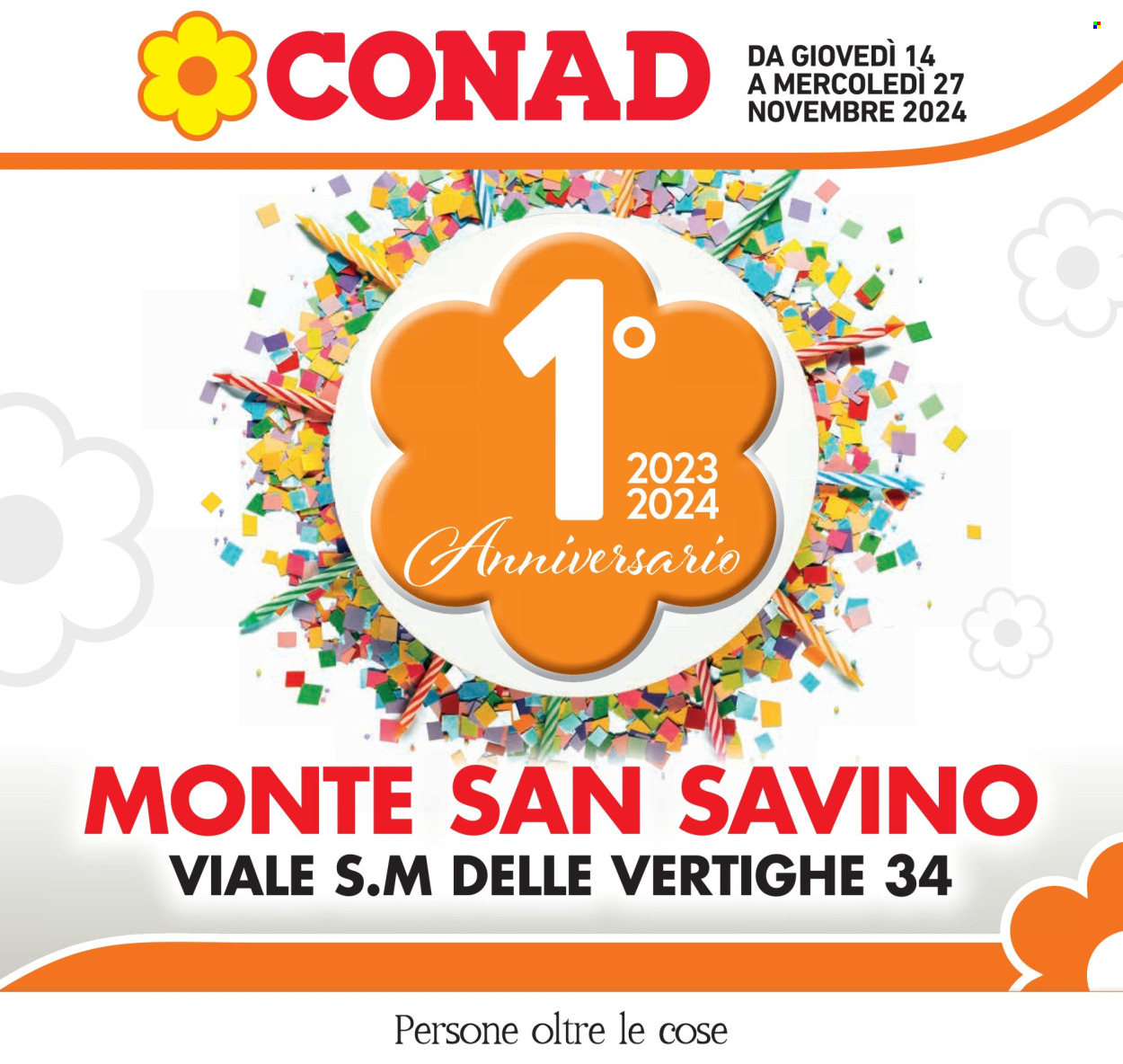 Volantino Conad - 14/11/2024 - 27/11/2024. Pagina 1
