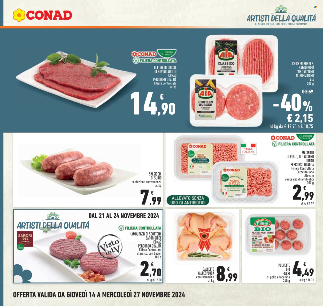Volantino Conad - 14/11/2024 - 27/11/2024. Pagina 8