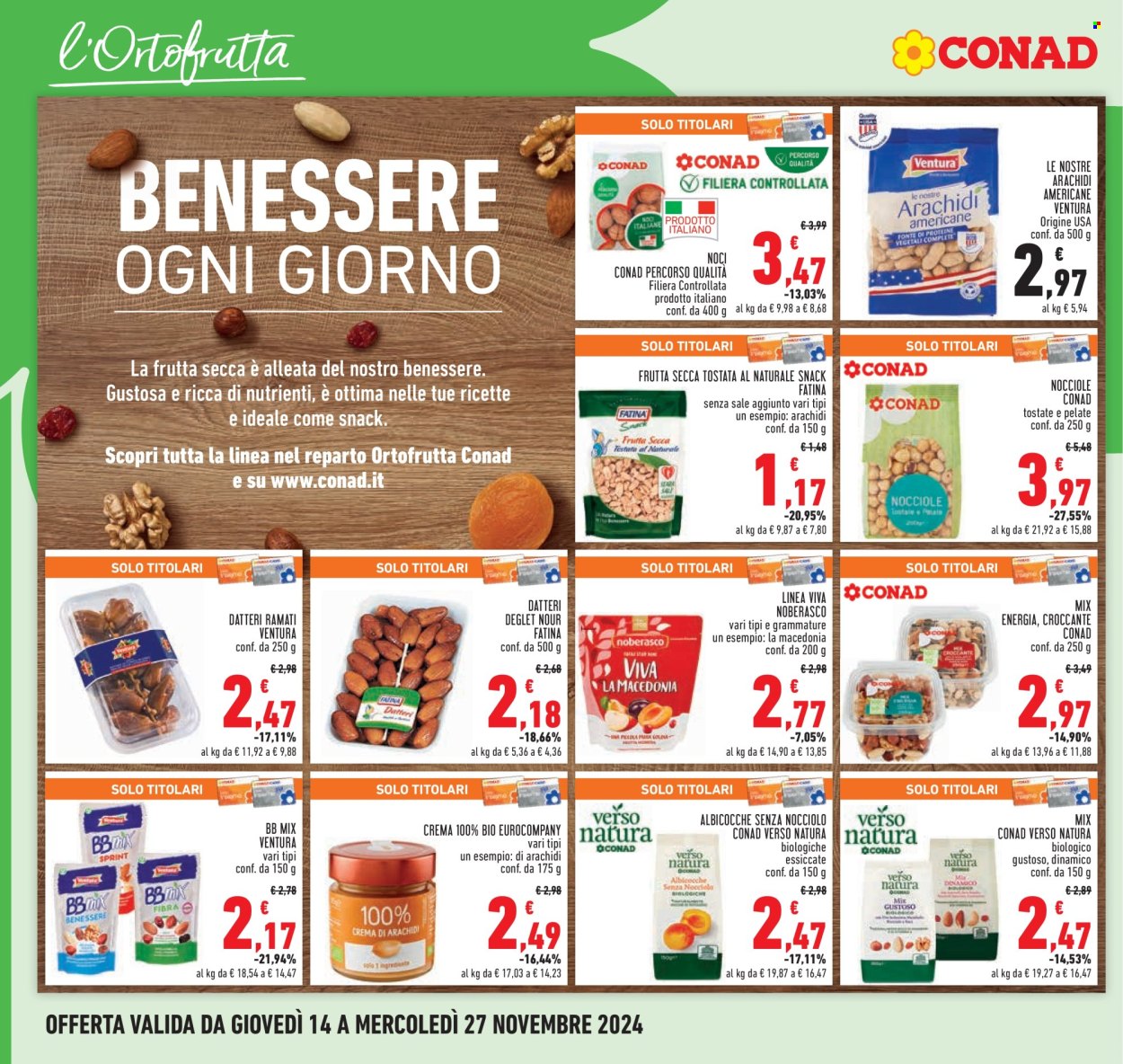 Volantino Conad - 14/11/2024 - 27/11/2024. Pagina 12