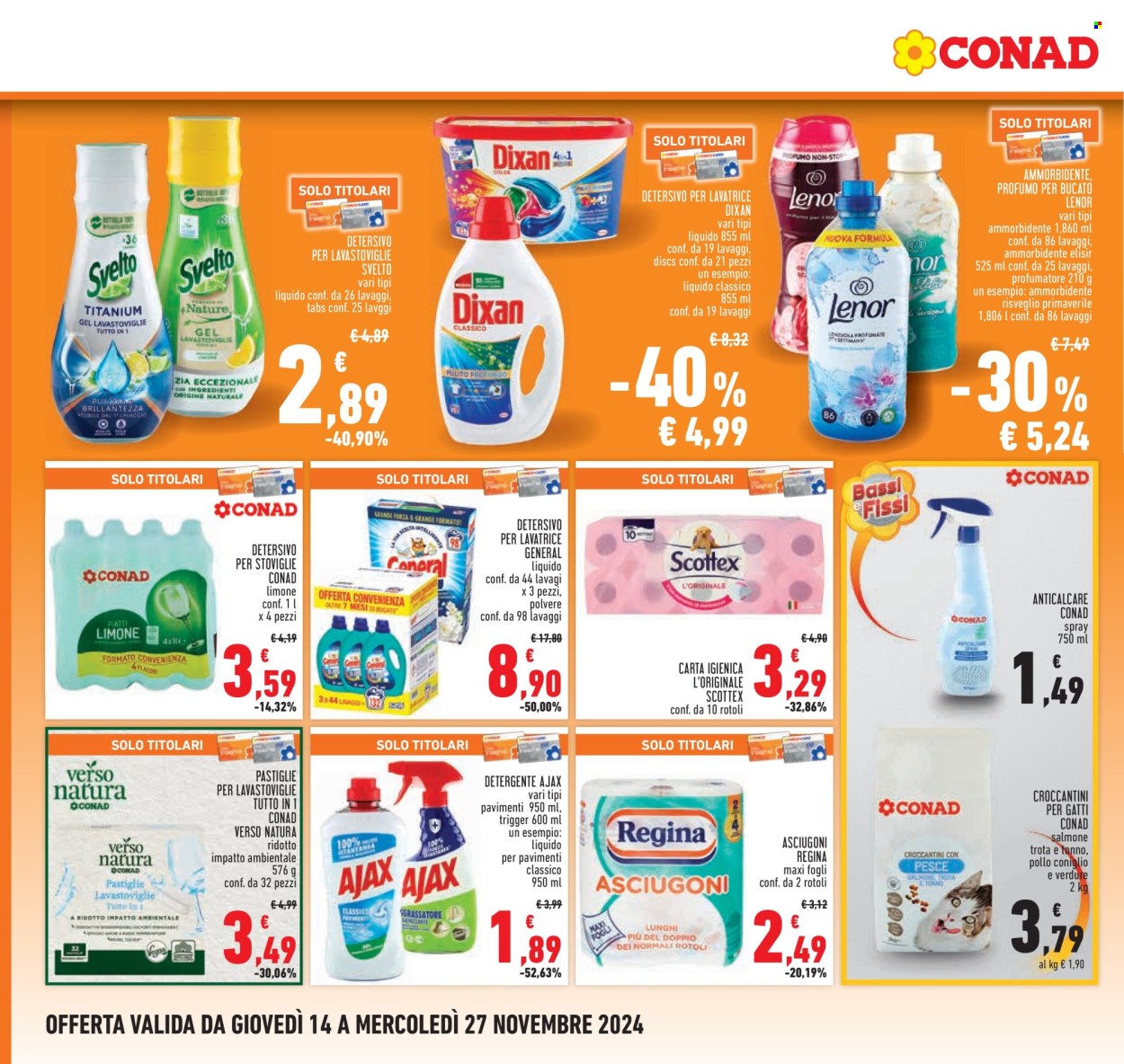 Volantino Conad - 14/11/2024 - 27/11/2024. Pagina 24