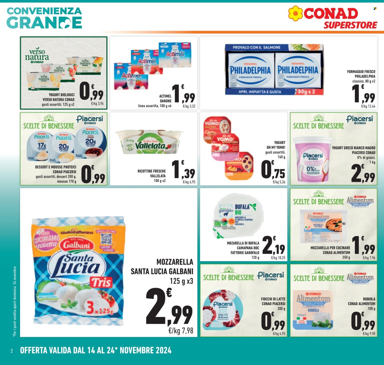 Leták Conad Superstore - 14.11.2024 - 24.11.2024. Strana 2