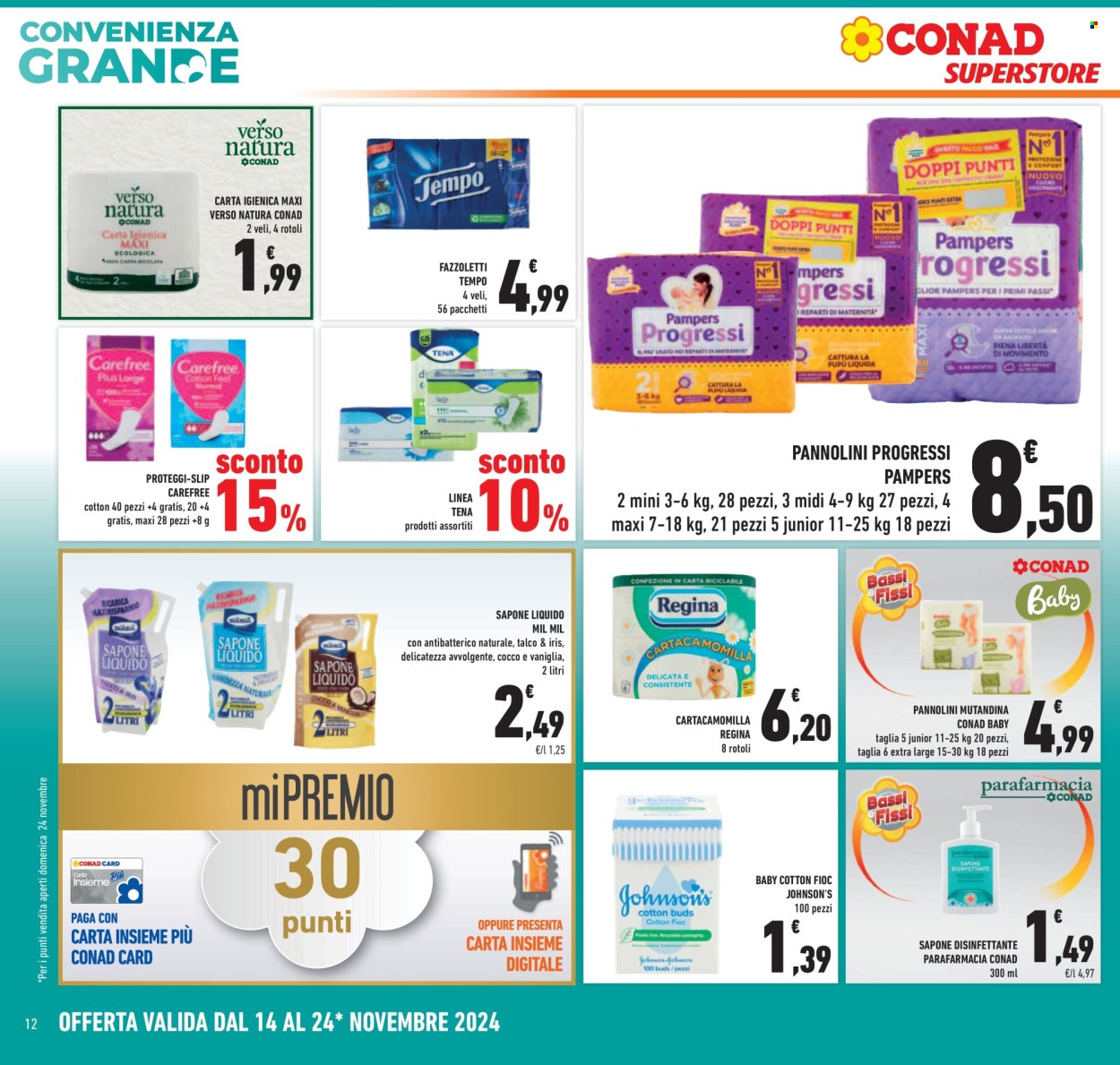Leták Conad Superstore - 14.11.2024 - 24.11.2024. Strana 12