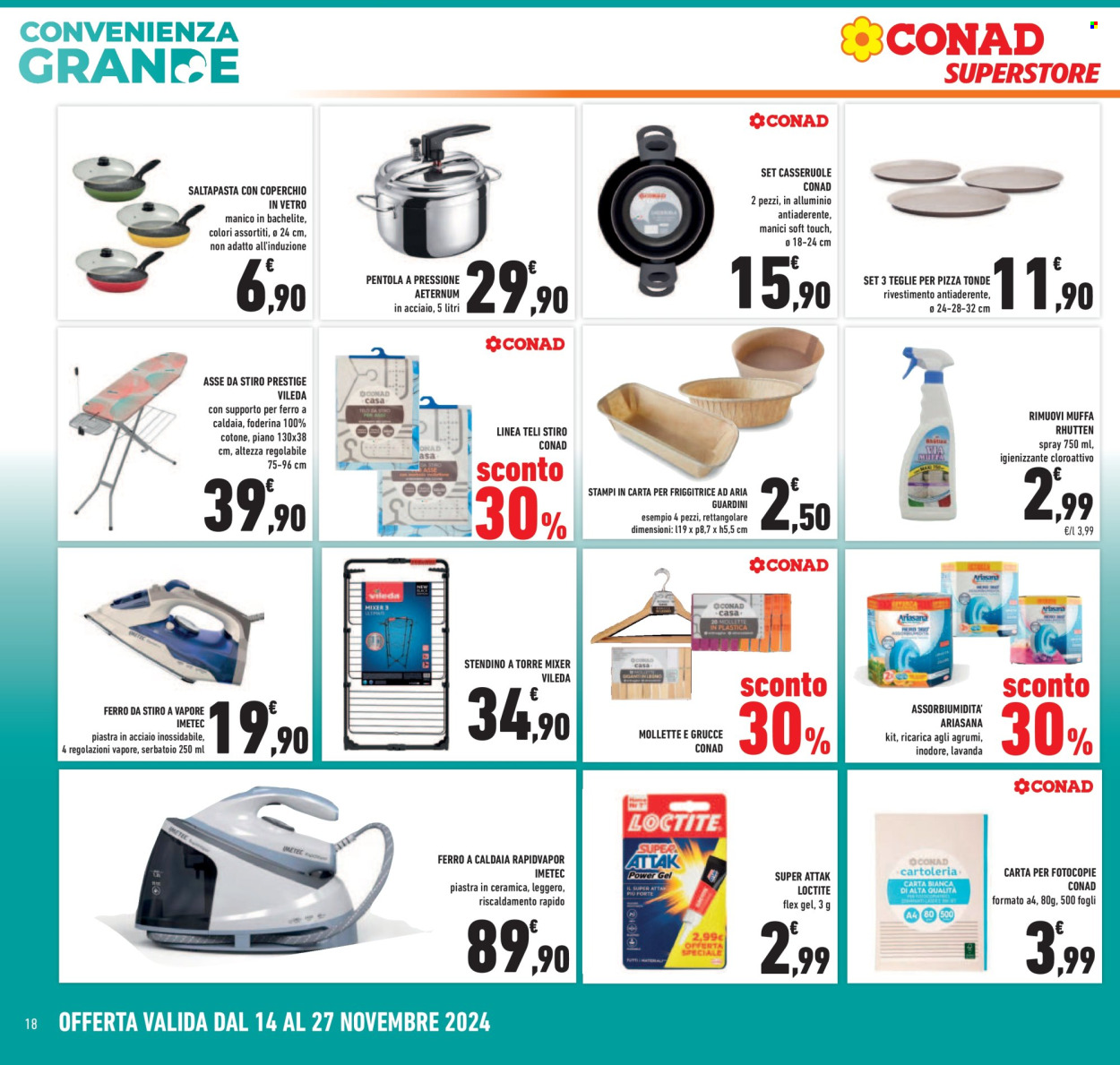 Volantino Conad Superstore - 14/11/2024 - 24/11/2024. Pagina 18
