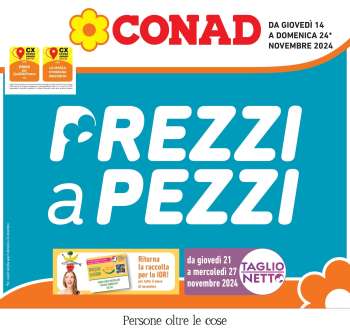Volantino Conad - 14/11/2024 - 24/11/2024.