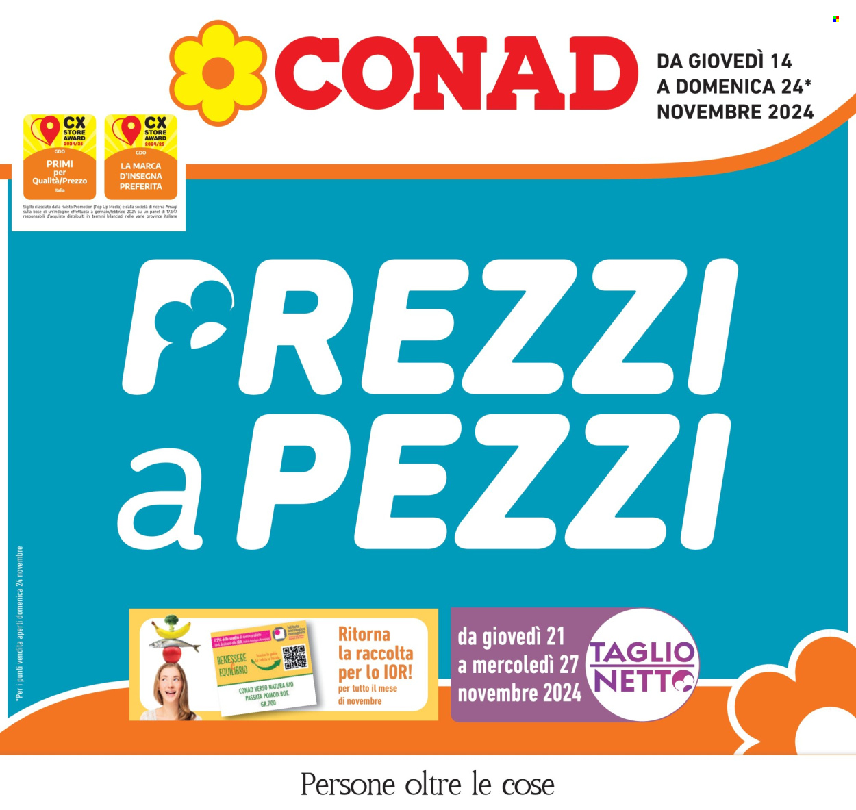 Leták Conad - 14.11.2024 - 24.11.2024. Strana 1