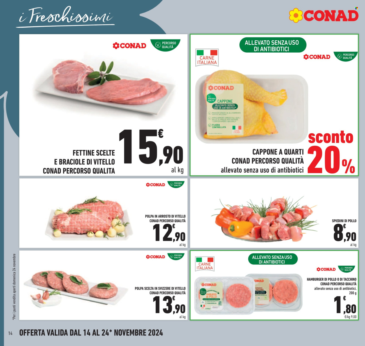 Volantino Conad - 14/11/2024 - 24/11/2024. Pagina 14