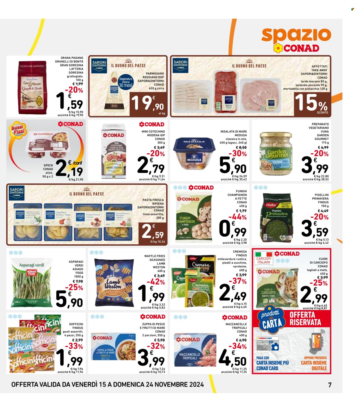 Leták Spazio Conad - 15.11.2024 - 24.11.2024. Strana 7