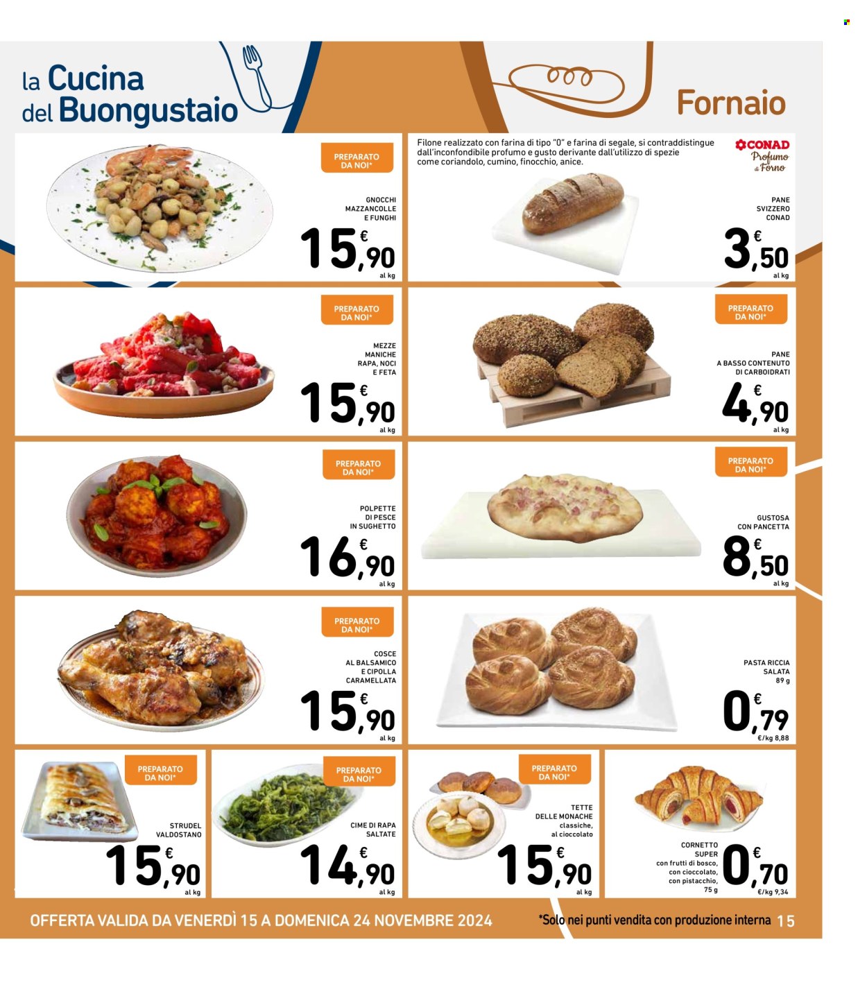 Leták Spazio Conad - 15.11.2024 - 24.11.2024. Strana 15