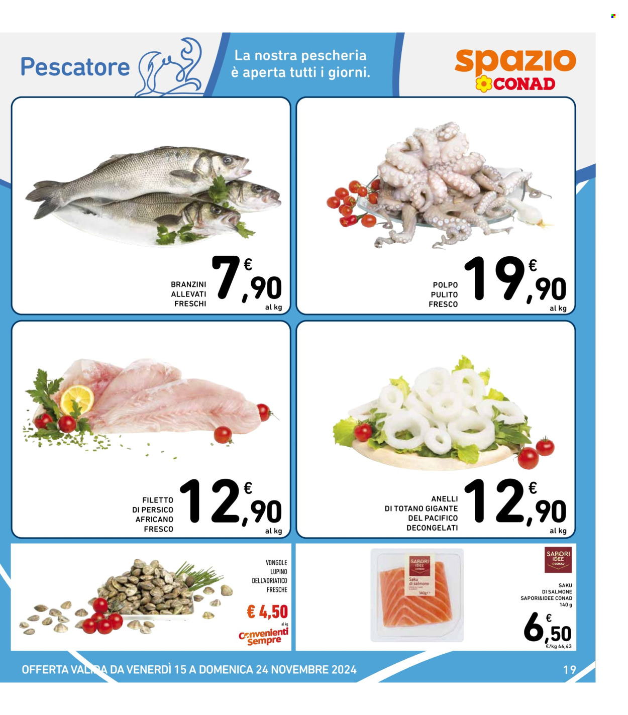 Leták Spazio Conad - 15.11.2024 - 24.11.2024. Strana 19