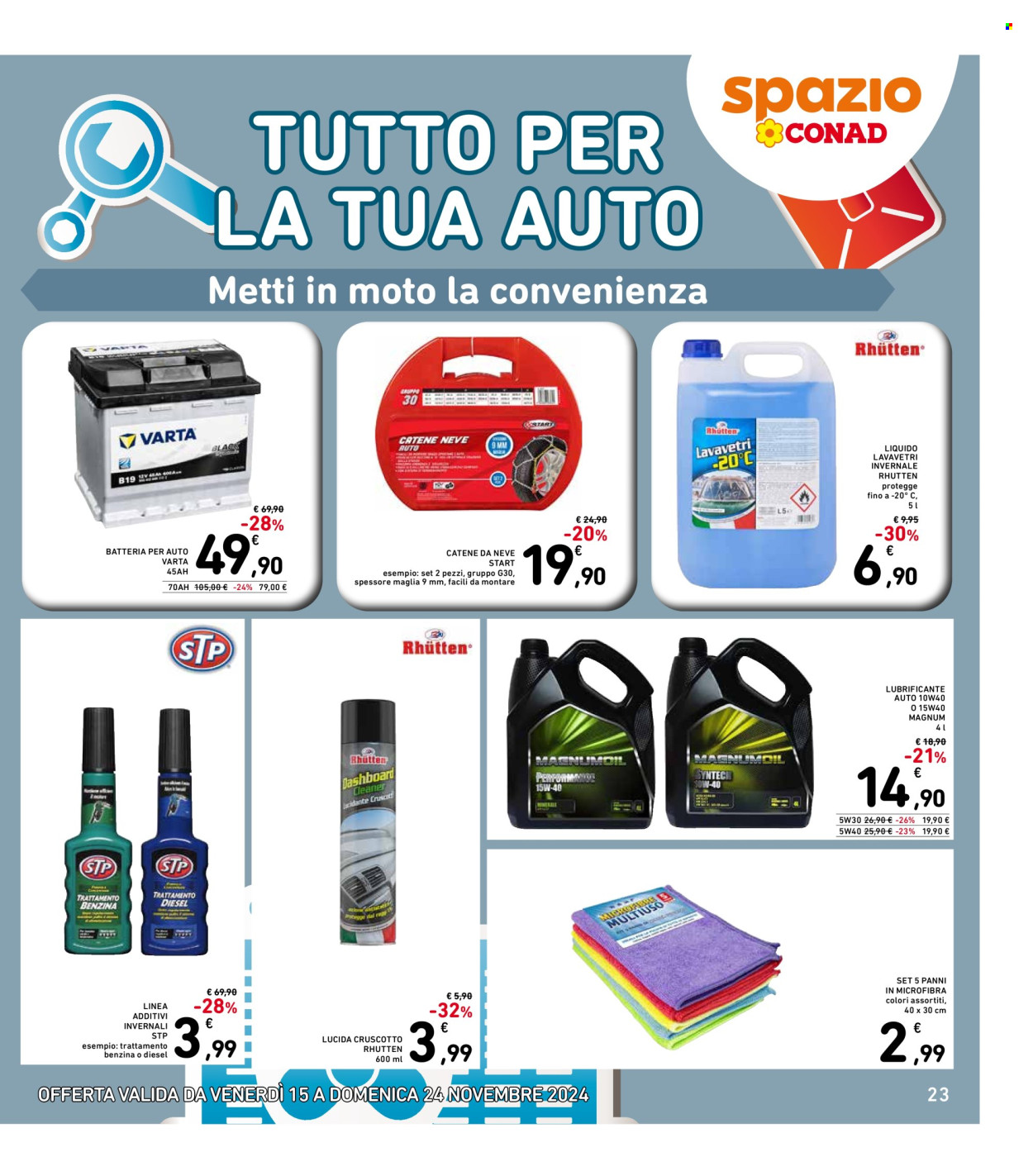 Volantino Spazio Conad - 15/11/2024 - 24/11/2024. Pagina 23