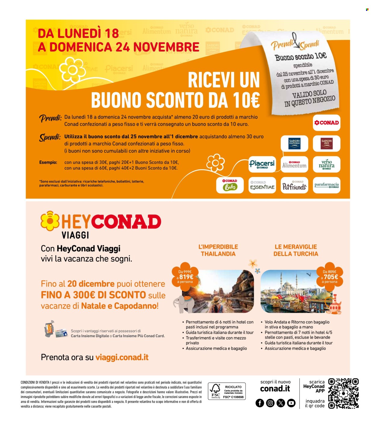 Leták Spazio Conad - 15.11.2024 - 24.11.2024. Strana 32