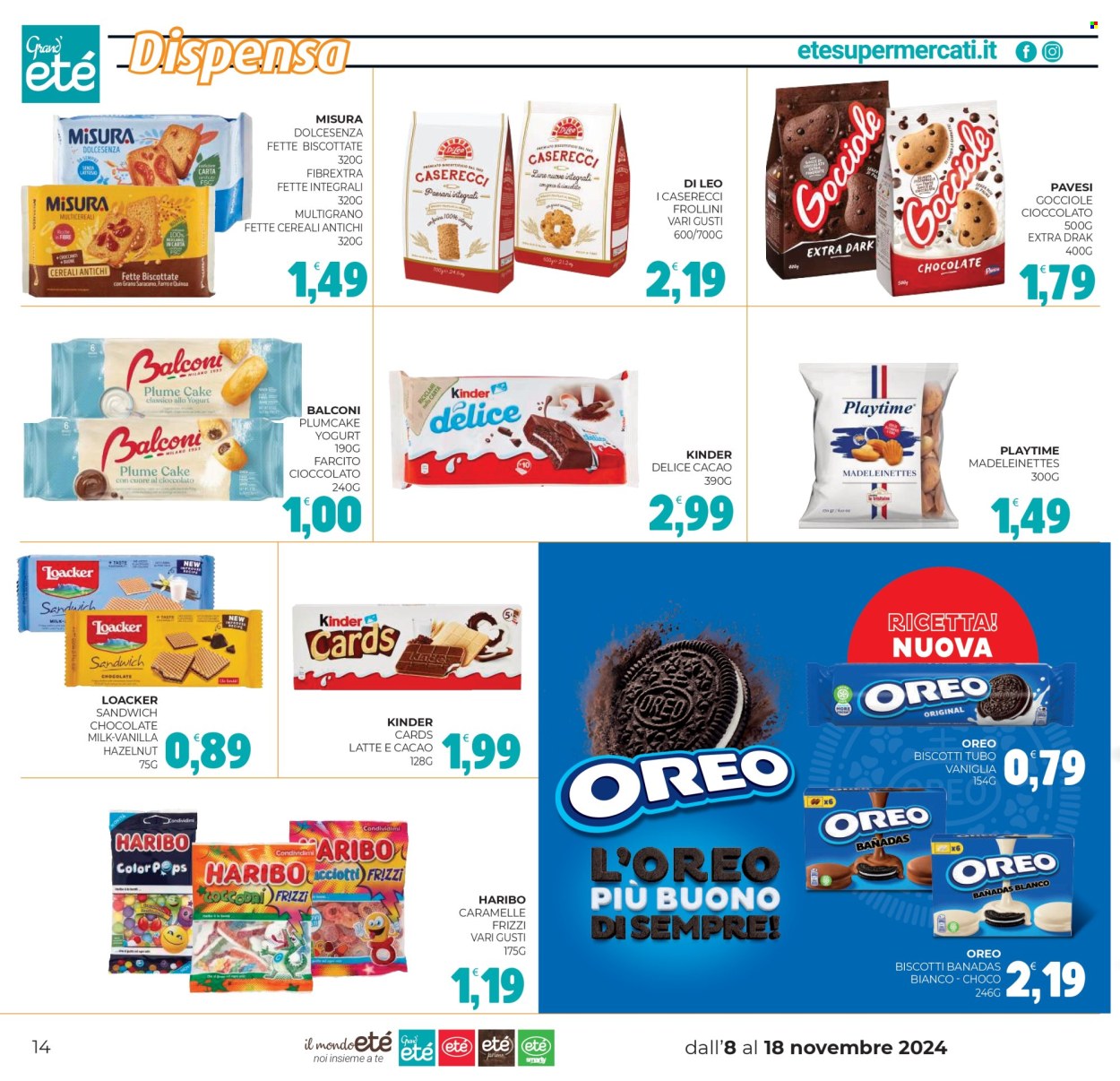 Volantino Eté - 8/11/2024 - 18/11/2024. Pagina 14