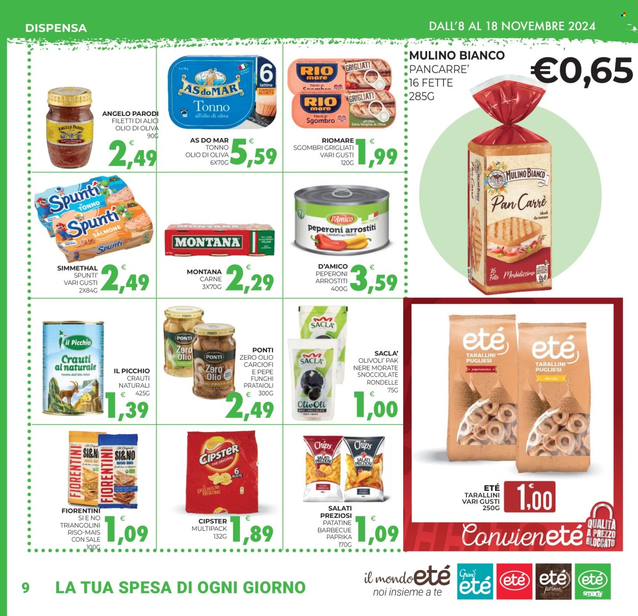 Volantino Eté - 8/11/2024 - 18/11/2024. Pagina 9
