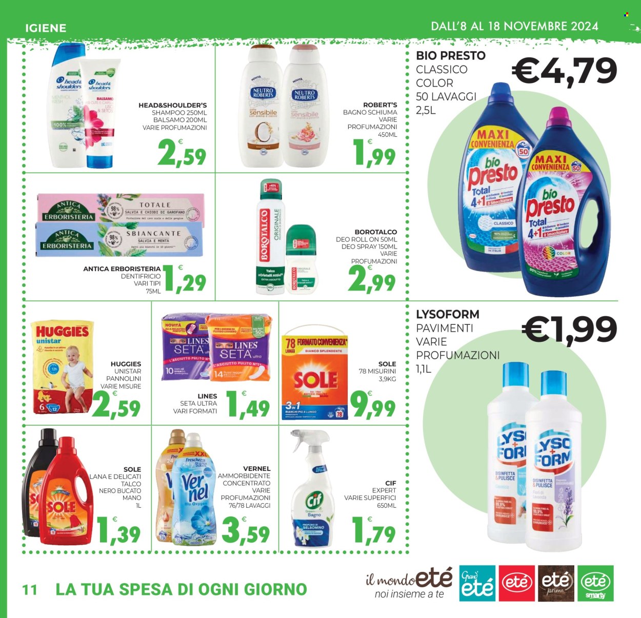 Volantino Eté - 8/11/2024 - 18/11/2024. Pagina 11