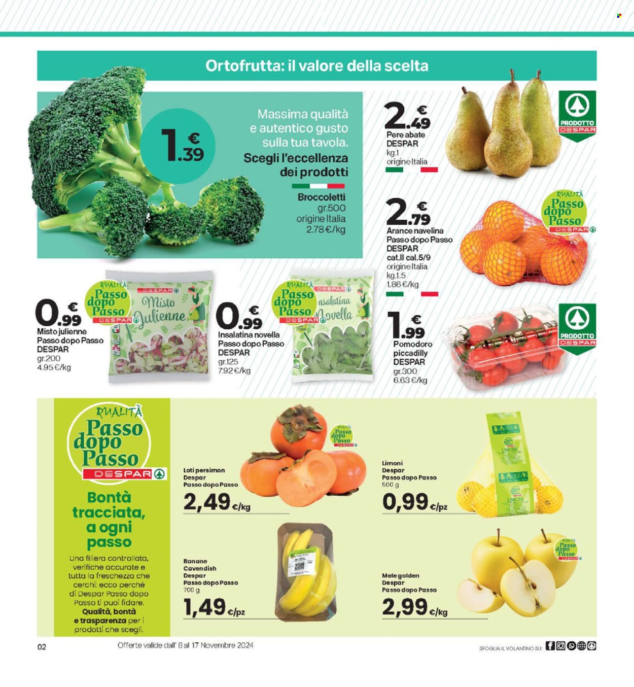Volantino Eurospar - 8/11/2024 - 17/11/2024. Pagina 2
