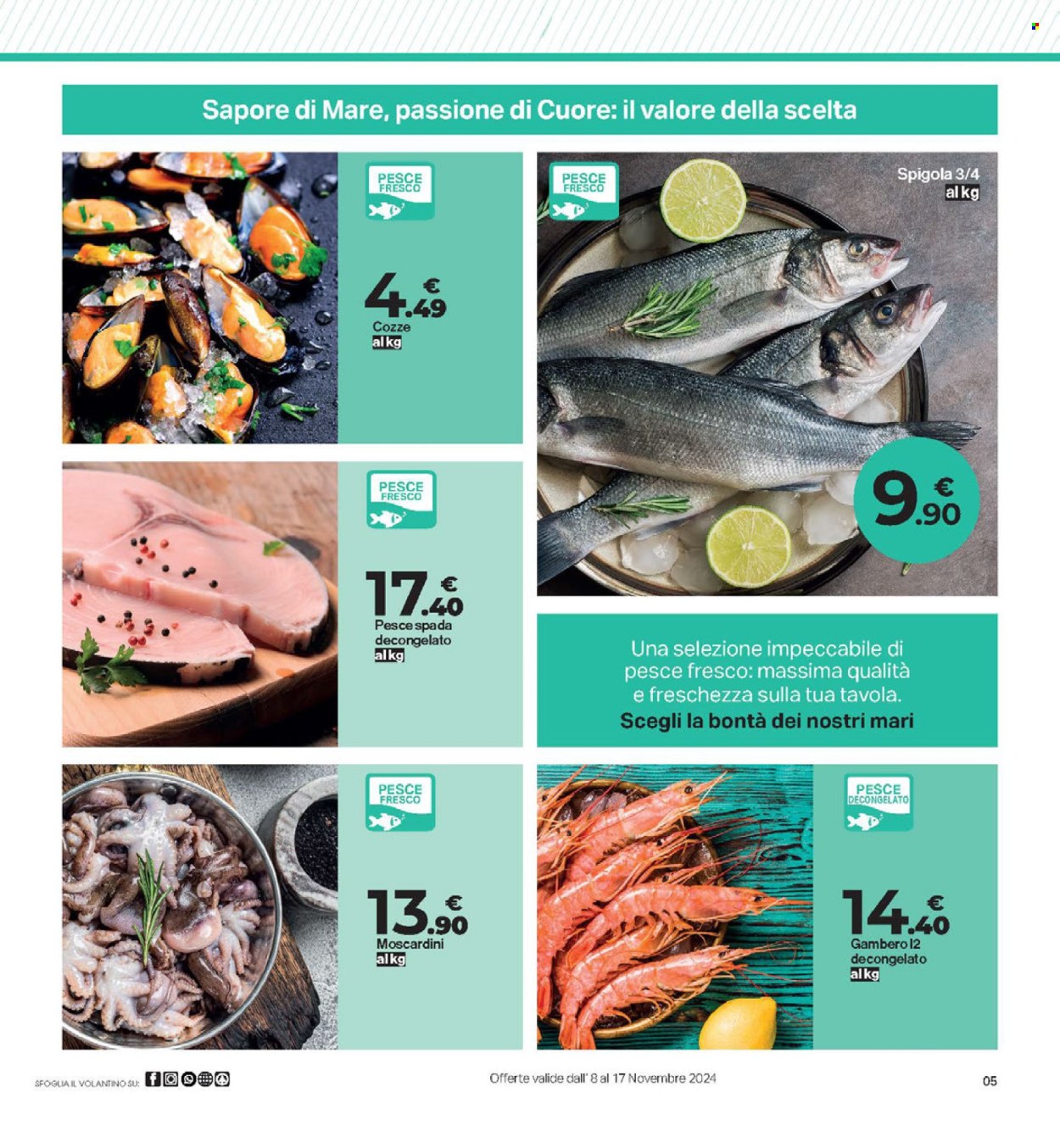 Volantino Eurospar - 8/11/2024 - 17/11/2024. Pagina 5