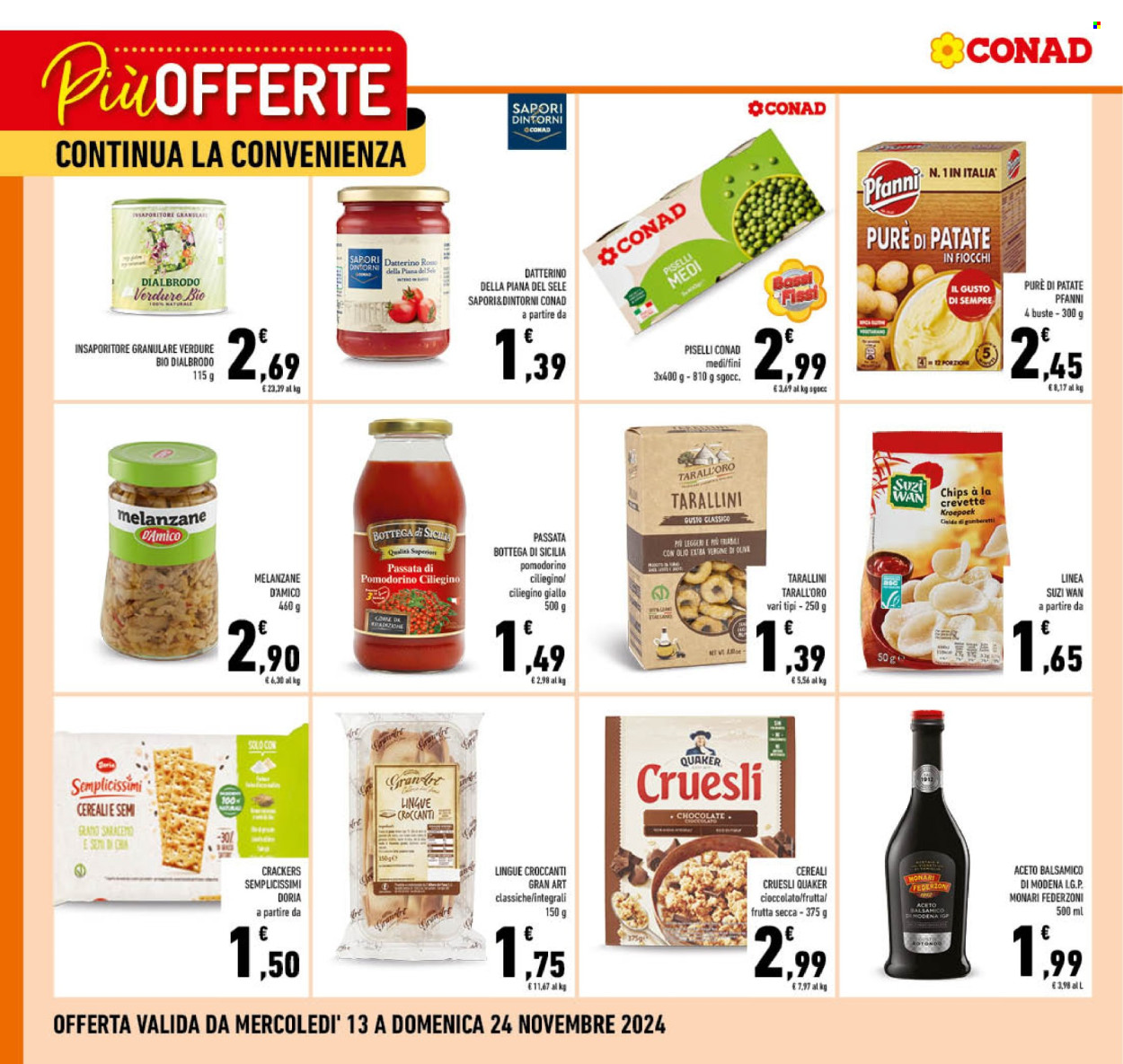 Volantino Conad - 13/11/2024 - 24/11/2024. Pagina 1