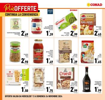 Volantino Conad - 13/11/2024 - 24/11/2024.