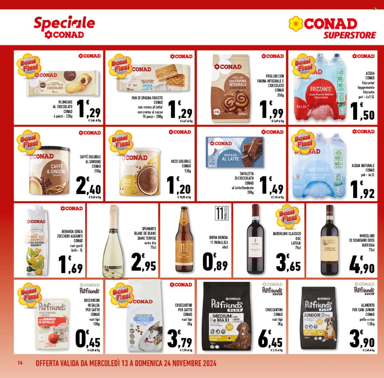 Leták Conad Superstore - 13.11.2024 - 26.11.2024. Strana 14