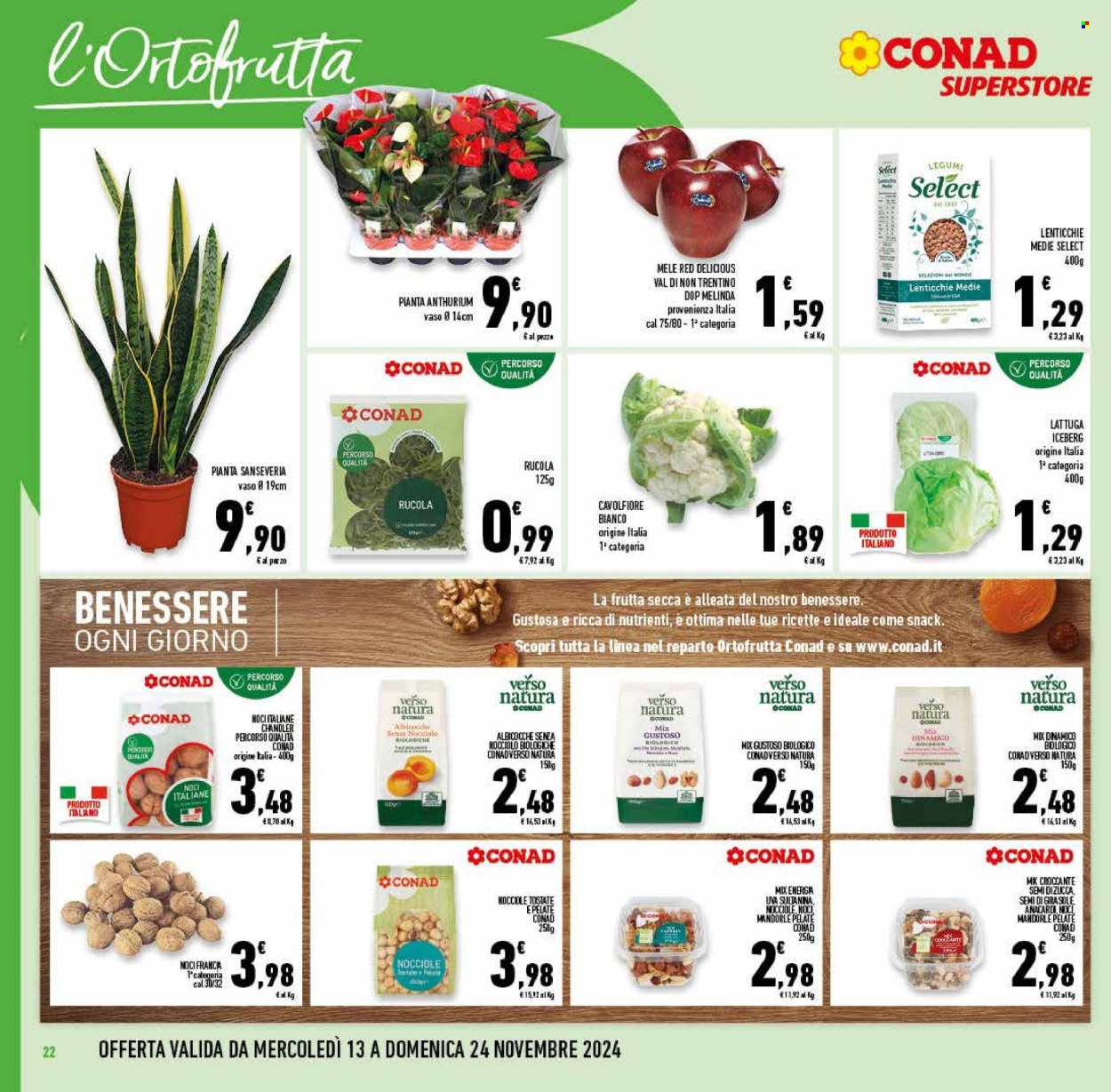Leták Conad Superstore - 13.11.2024 - 26.11.2024. Strana 22