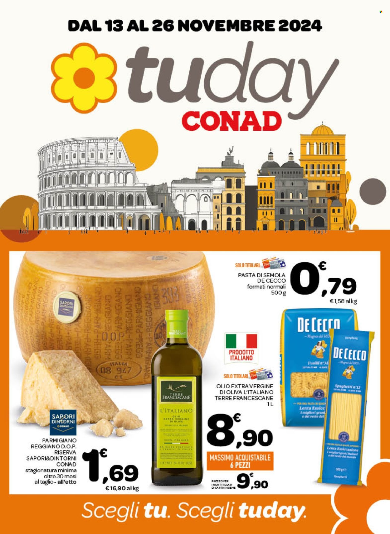 Leták TuDay Conad - 13.11.2024 - 26.11.2024. Strana 1