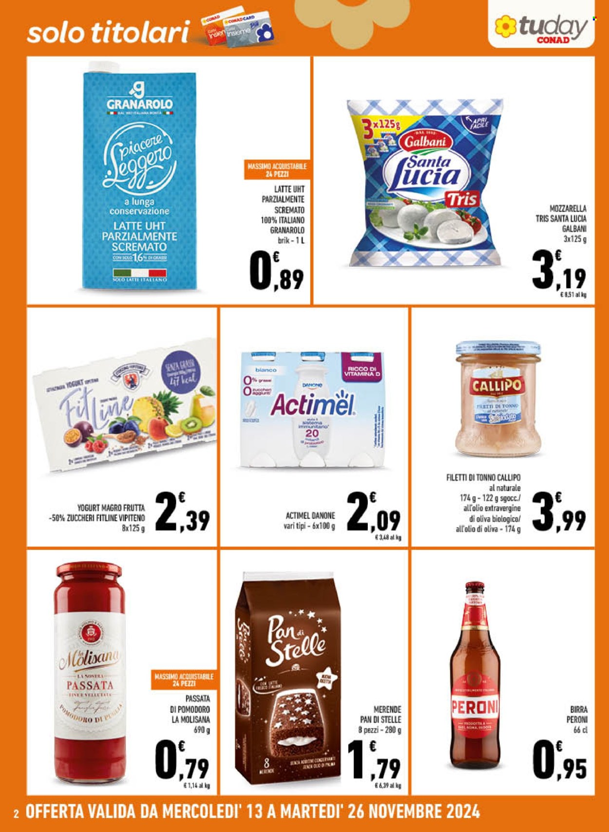 Volantino TuDay Conad - 13/11/2024 - 26/11/2024. Pagina 2