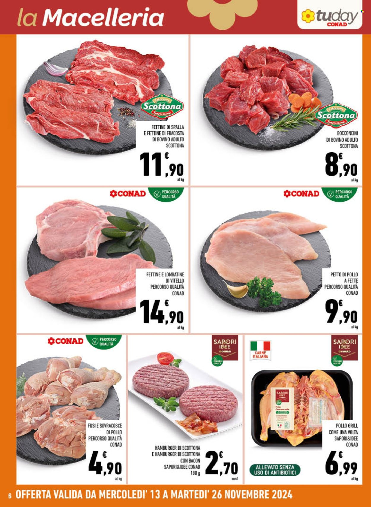 Leták TuDay Conad - 13.11.2024 - 26.11.2024. Strana 6