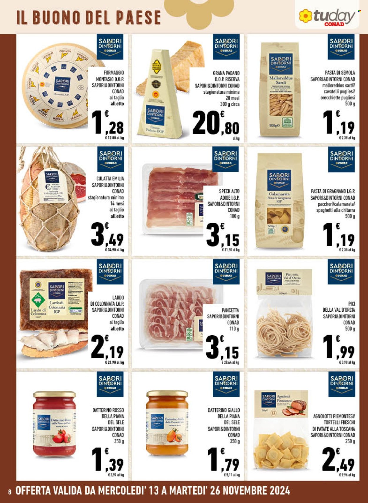 Leták TuDay Conad - 13.11.2024 - 26.11.2024. Strana 8