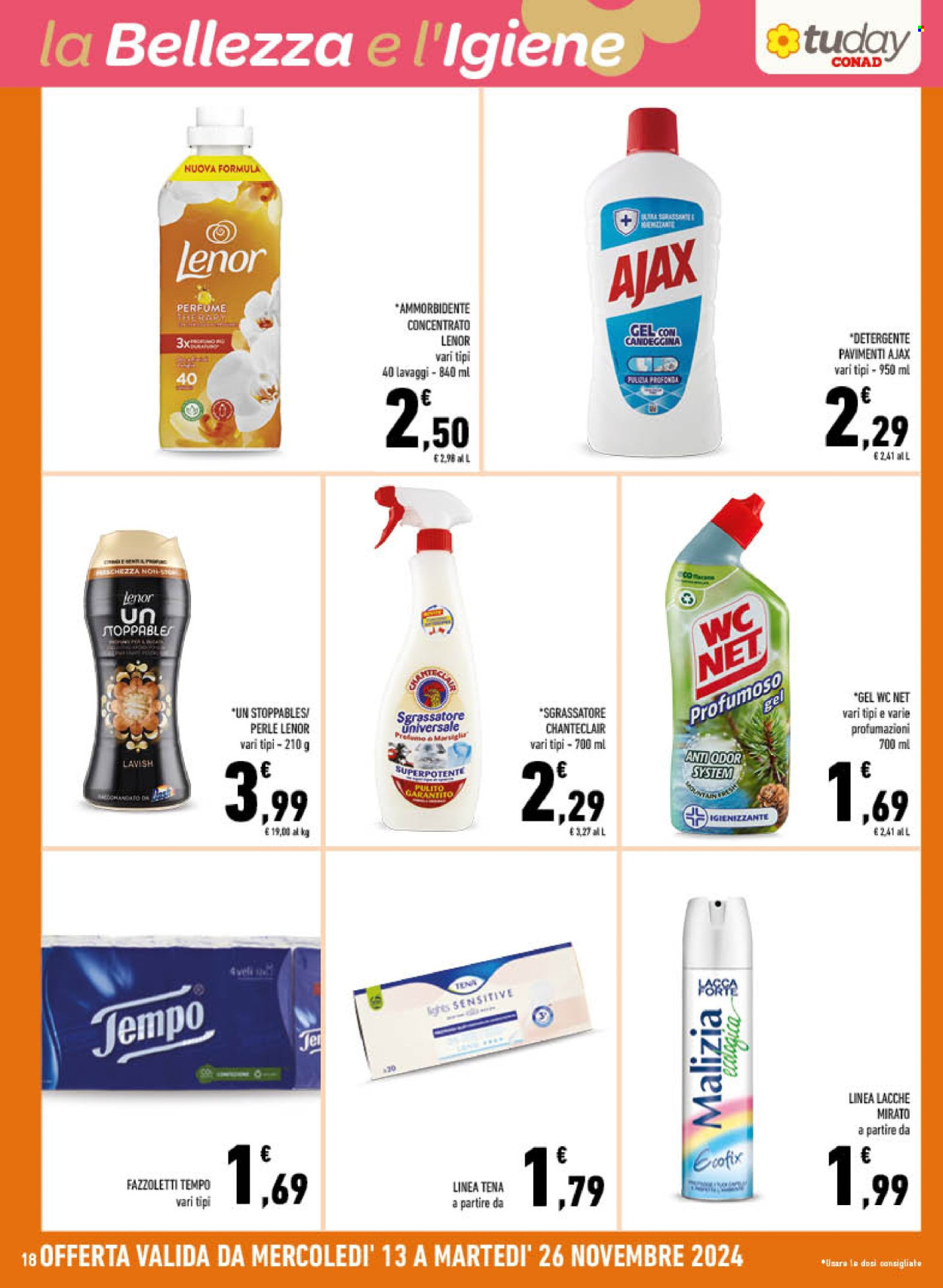 Leták TuDay Conad - 13.11.2024 - 26.11.2024. Strana 18
