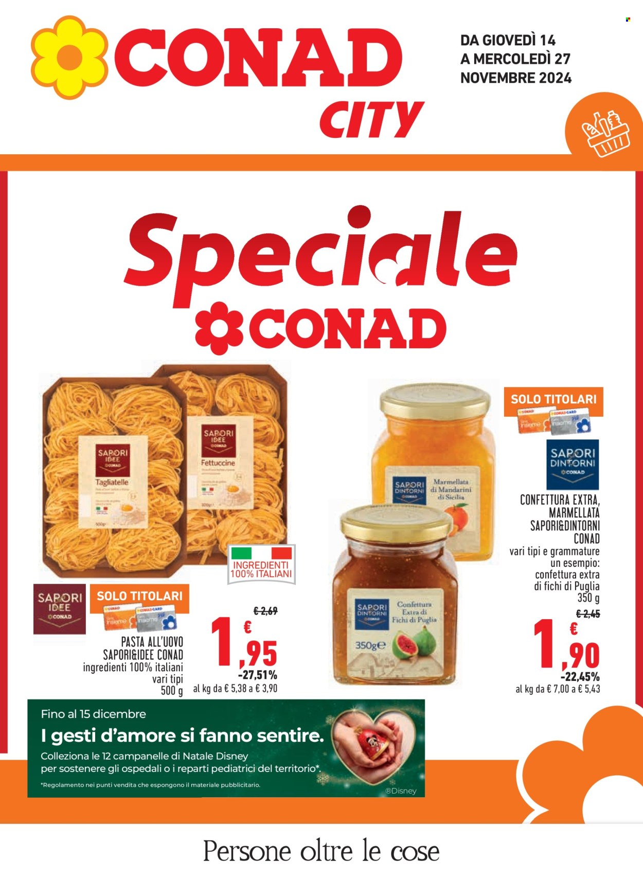 Leták Conad - 14.11.2024 - 27.11.2024. Strana 1