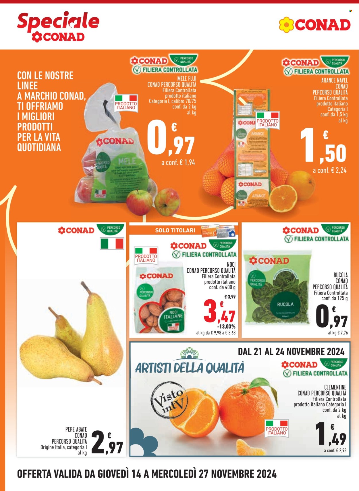 Volantino Conad - 14/11/2024 - 27/11/2024. Pagina 2