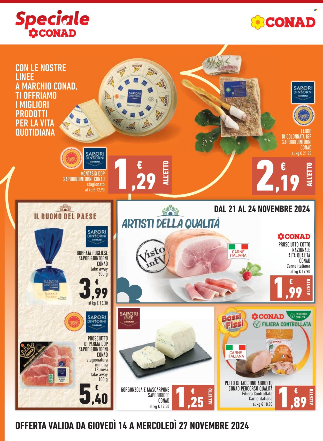 Leták Conad - 14.11.2024 - 27.11.2024. Strana 6