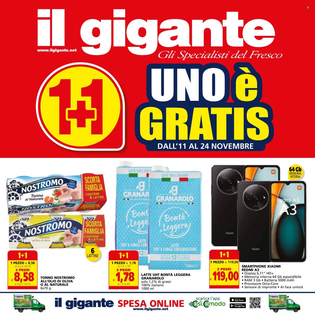 Volantino Il Gigante - 11/11/2024 - 24/11/2024. Pagina 1