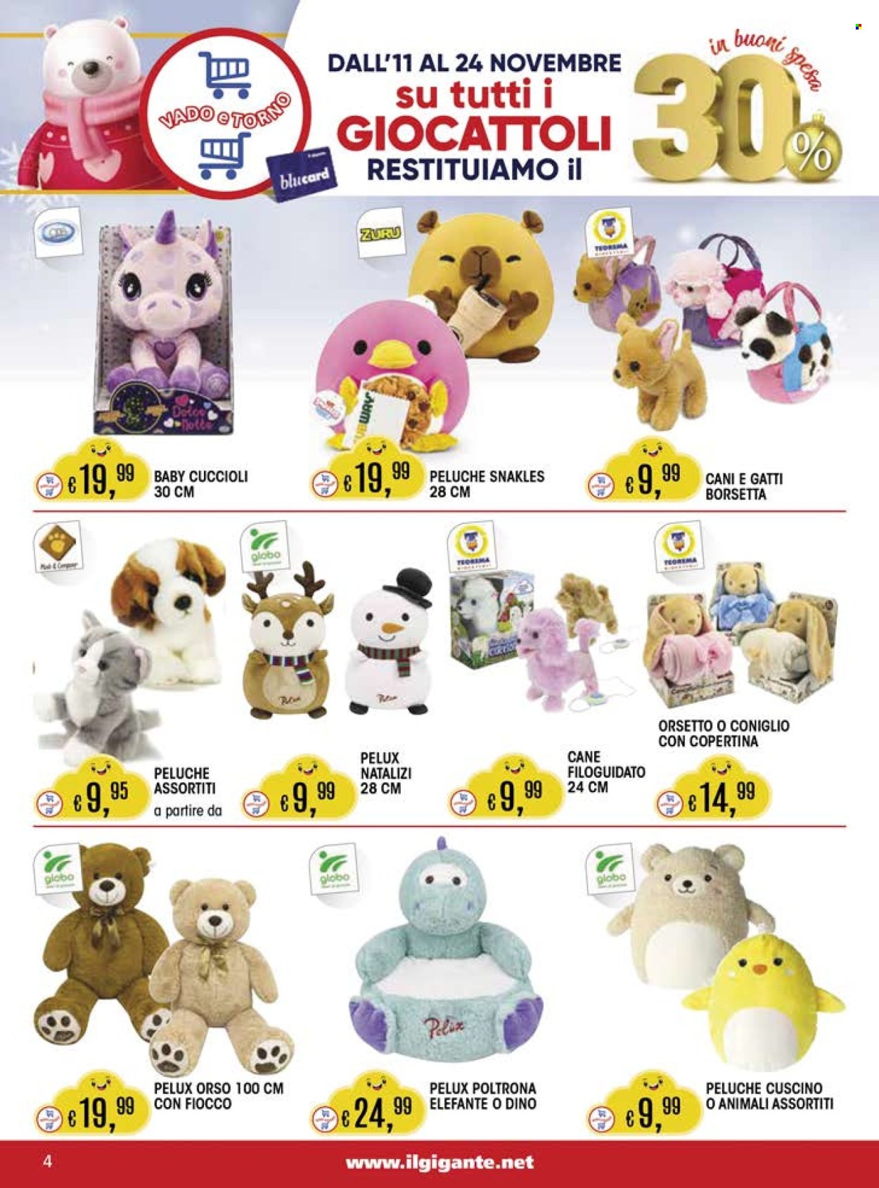 Volantino Il Gigante - 11/11/2024 - 24/11/2024. Pagina 4