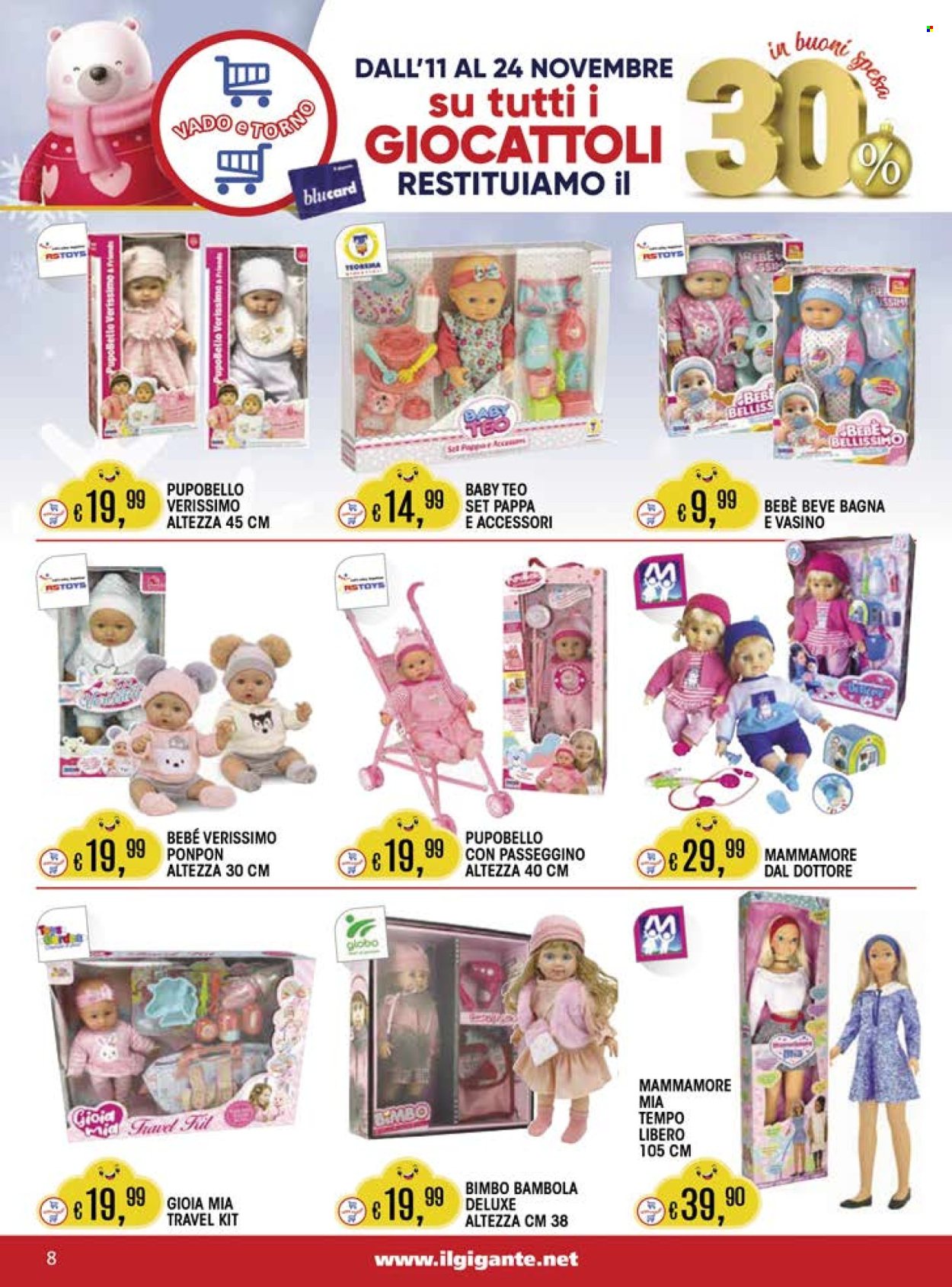 Volantino Il Gigante - 11/11/2024 - 24/11/2024. Pagina 8