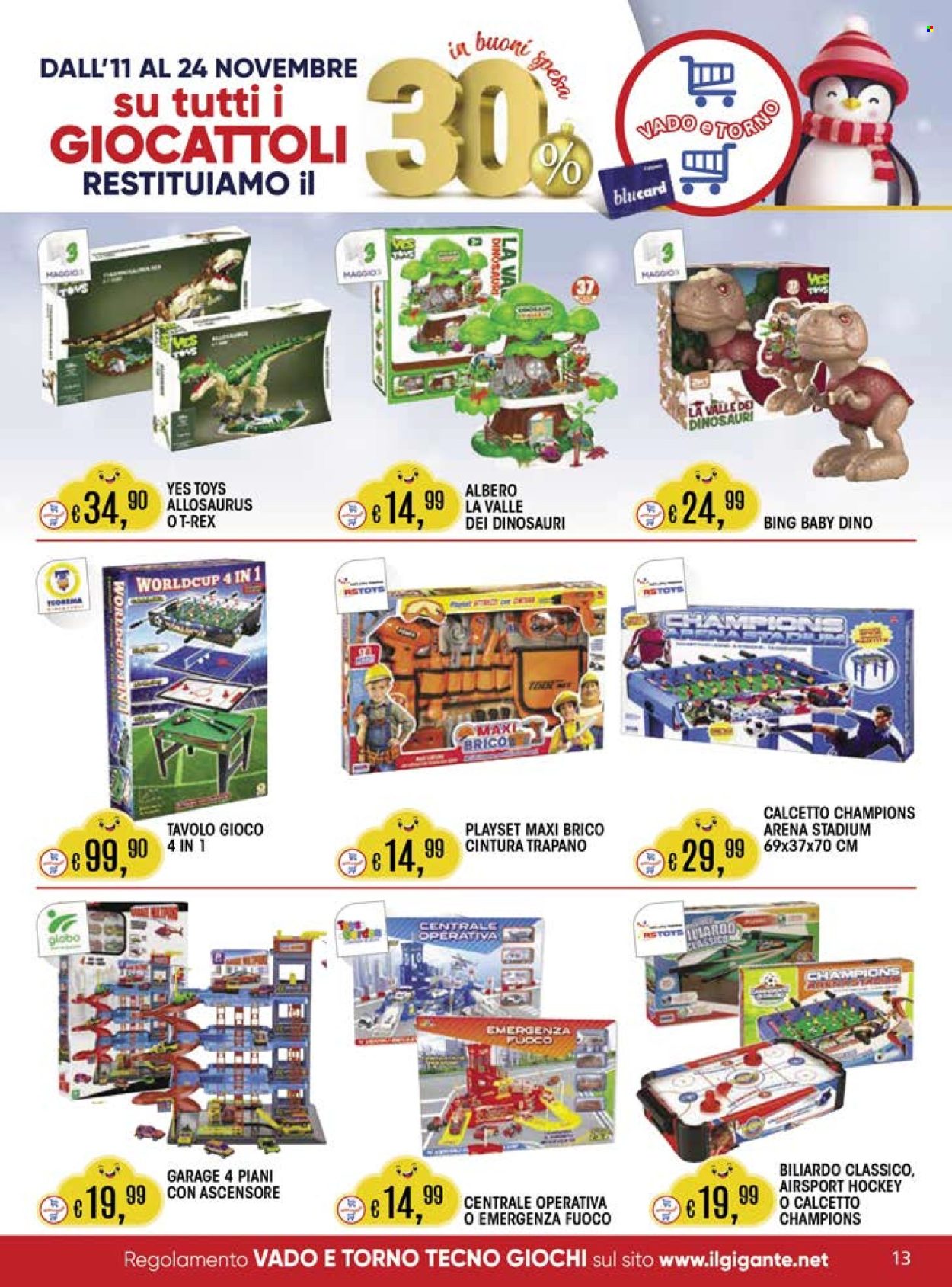 Volantino Il Gigante - 11/11/2024 - 24/11/2024. Pagina 13