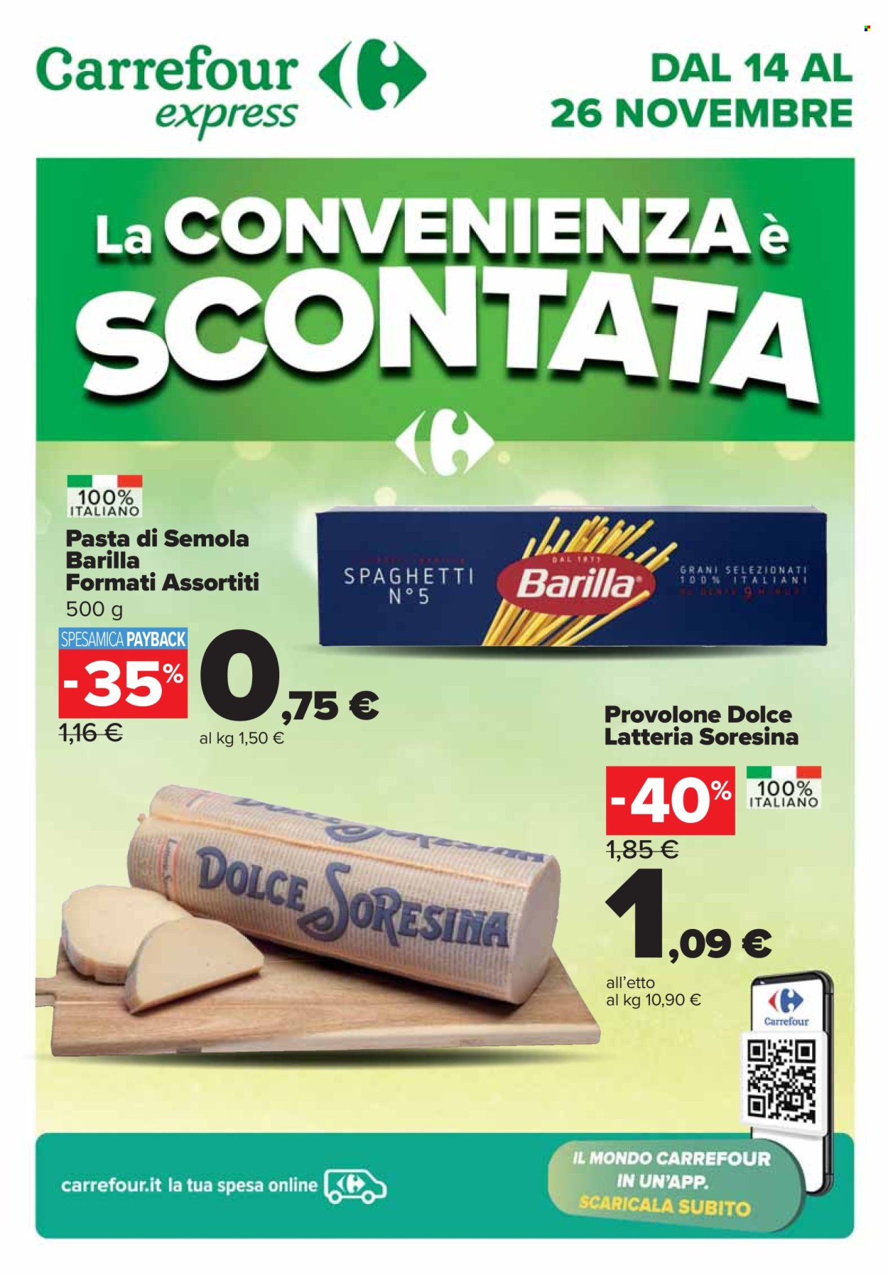 Leták Carrefour - 14.11.2024 - 26.11.2024. Strana 1