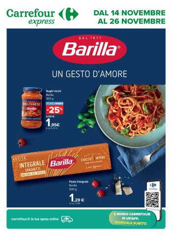 Volantino Carrefour - 14/11/2024 - 26/11/2024.