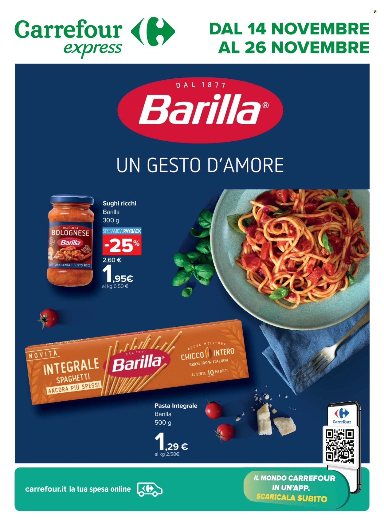 Leták Carrefour - 14.11.2024 - 26.11.2024. Strana 1