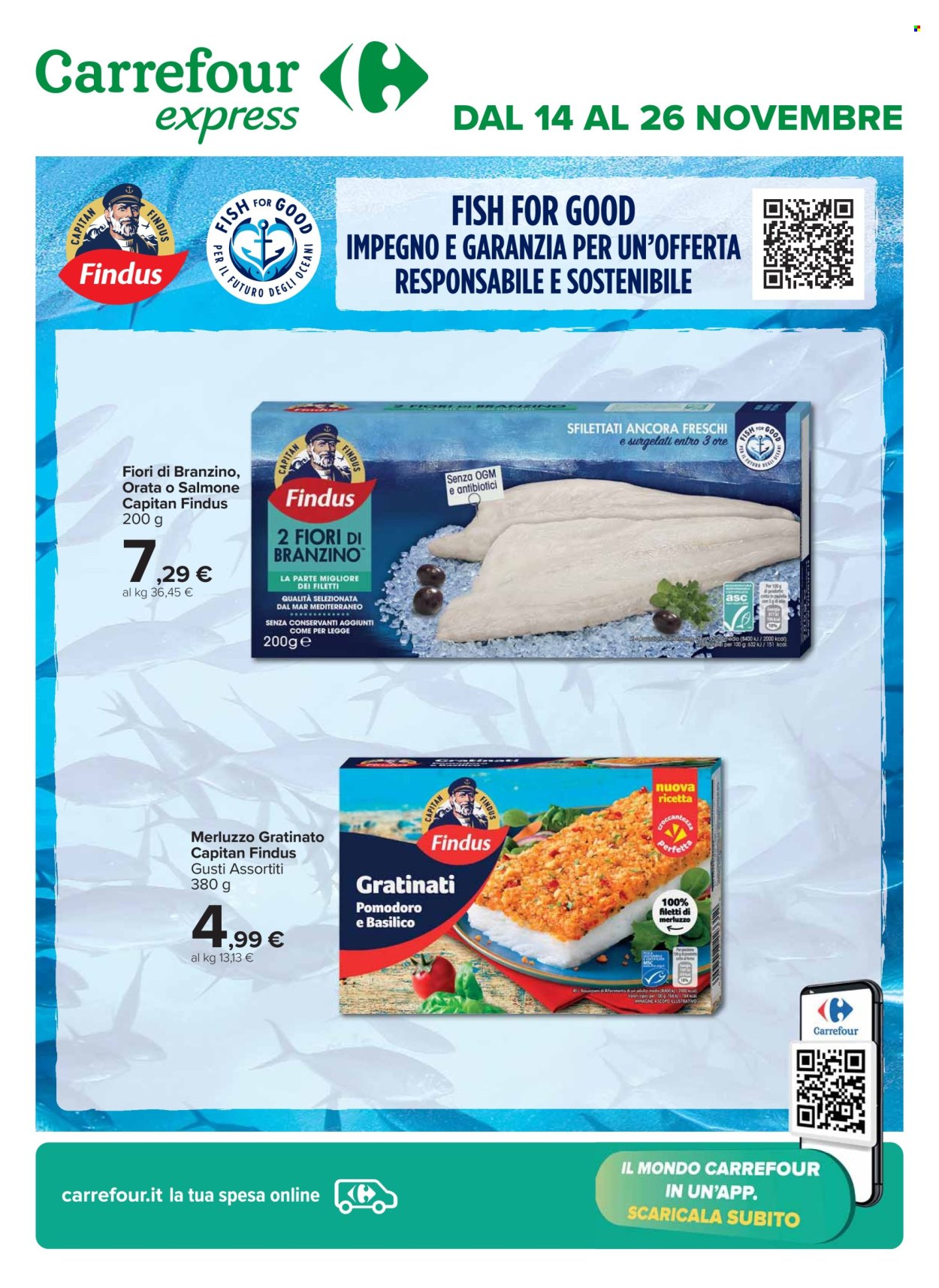 Volantino Carrefour - 14/11/2024 - 26/11/2024. Pagina 1