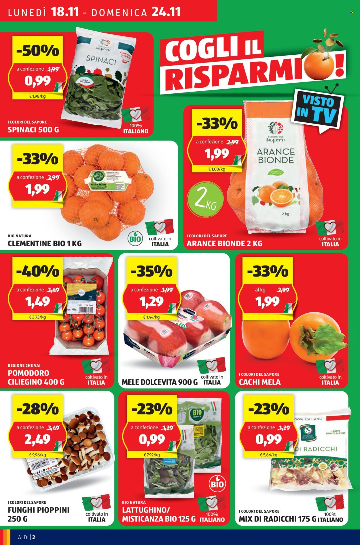 Volantino Aldi - 18/11/2024 - 24/11/2024. Pagina 2