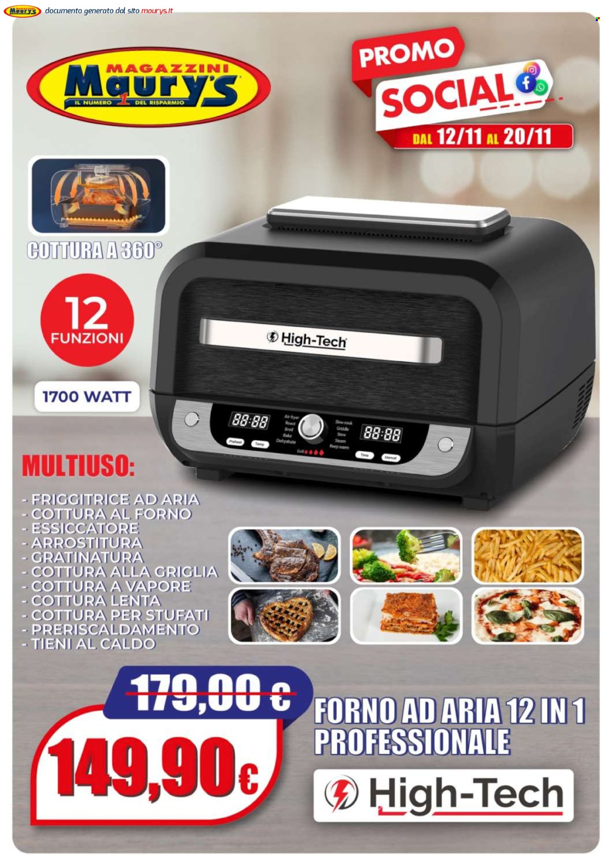 Volantino Maury's - 12/11/2024 - 20/11/2024. Pagina 4